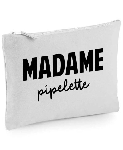 Pochette en coton Madame Pipelette